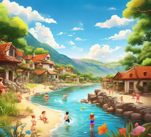 夏日画卷，暑假的风景线,夏日画卷，暑假的风景线,自然,阳光,夏日,第1张