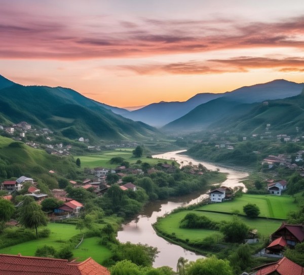 家乡画卷，岁月静好，风景如画,家乡画卷，岁月静好，风景如画,阳光,自然,夏日,第1张